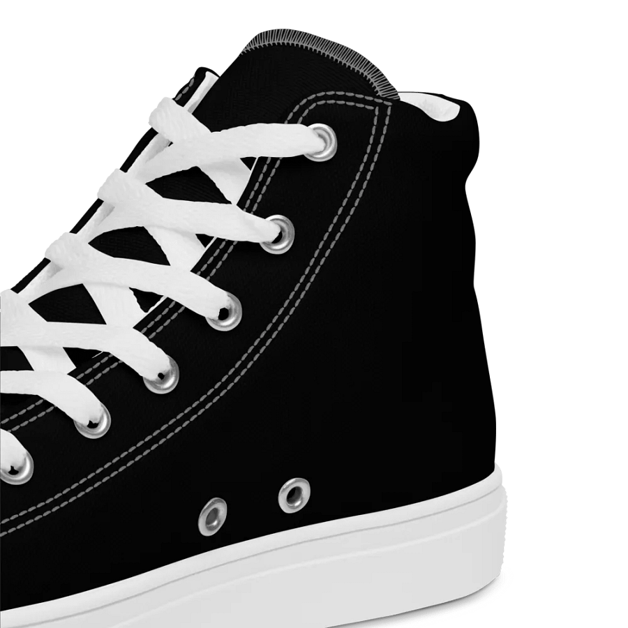 Blessed by God Black High Tops V2 product image (10)