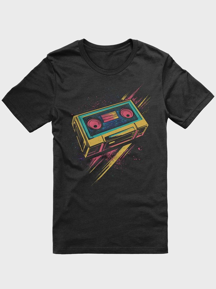 Neon Cassette Flashback (T-shirt) product image (1)