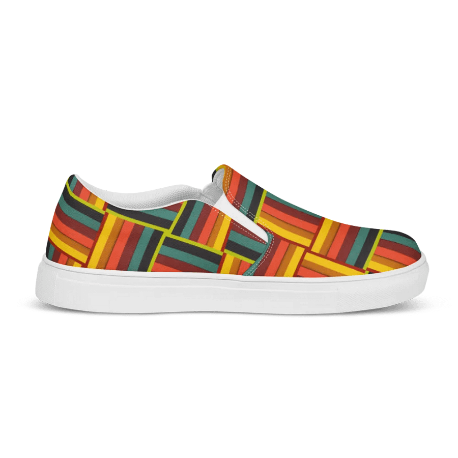 Cute Multi Color-Women's Slip-On Canvas Shoes product image (11)