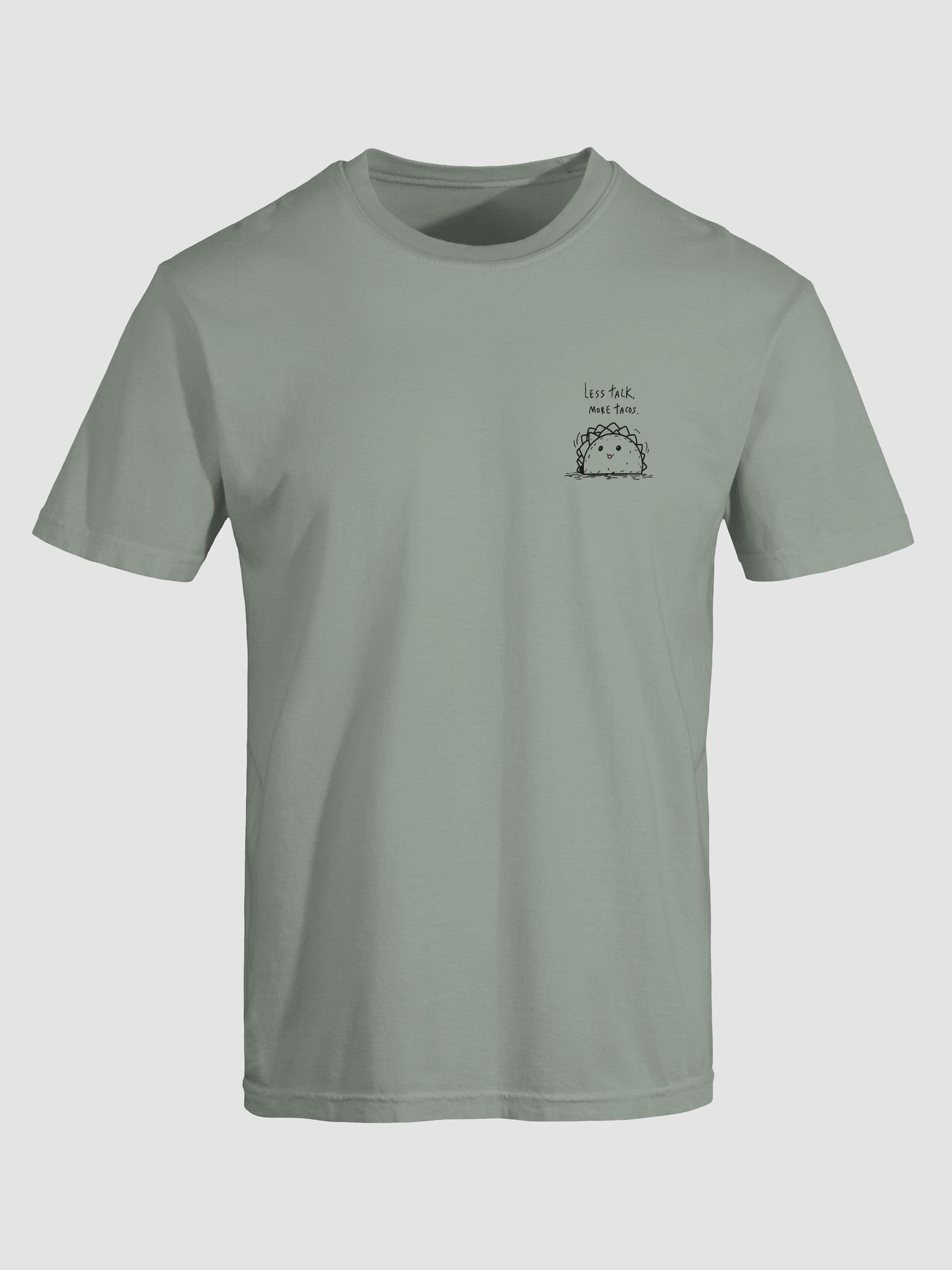 Less Talk More Tacos Cotton T-Shirt product image (42)