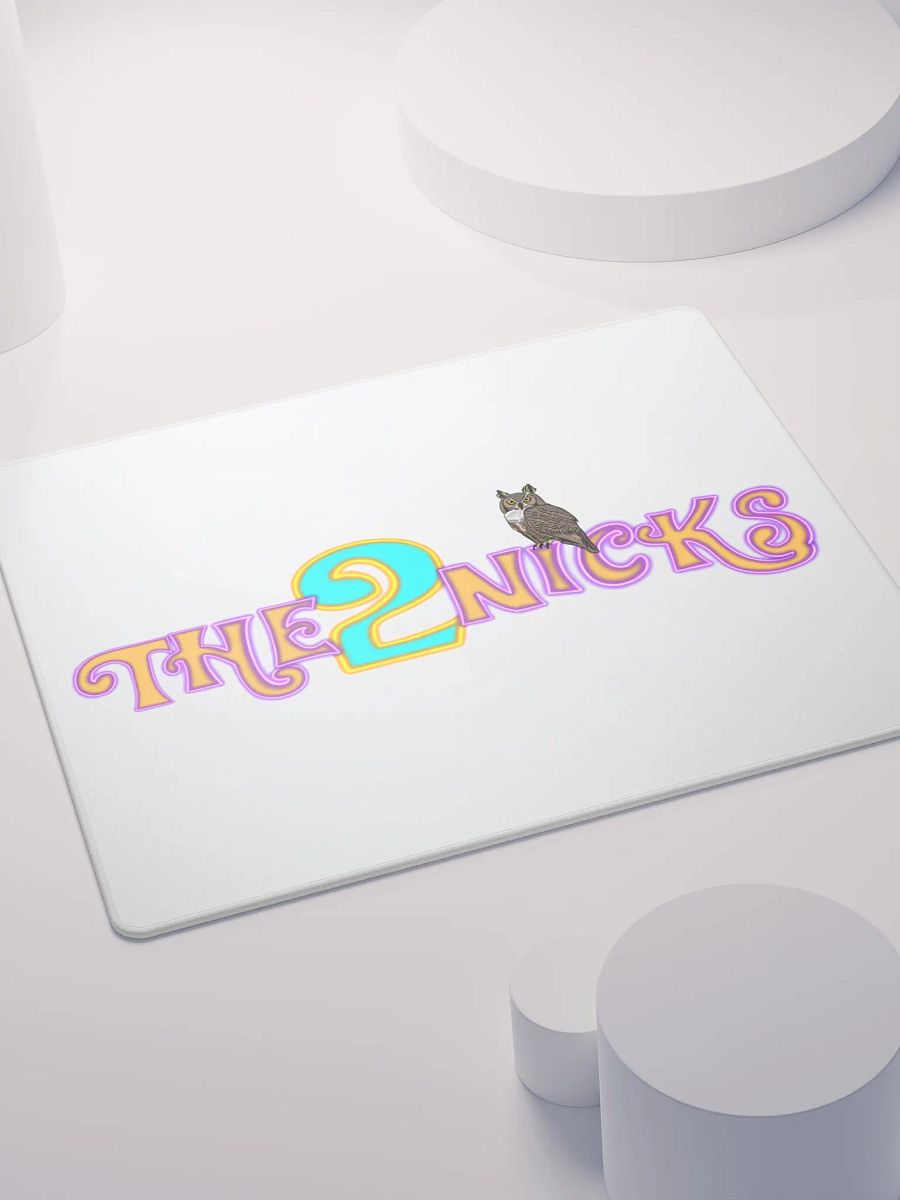 The2Nicks Gaming Mouse Pad (White) product image (4)