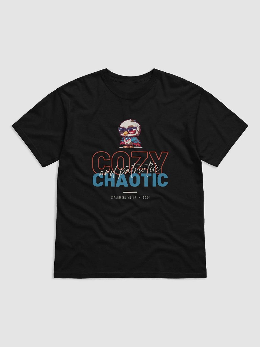 Cozy Chaotic and Patriotic Tee product image (1)