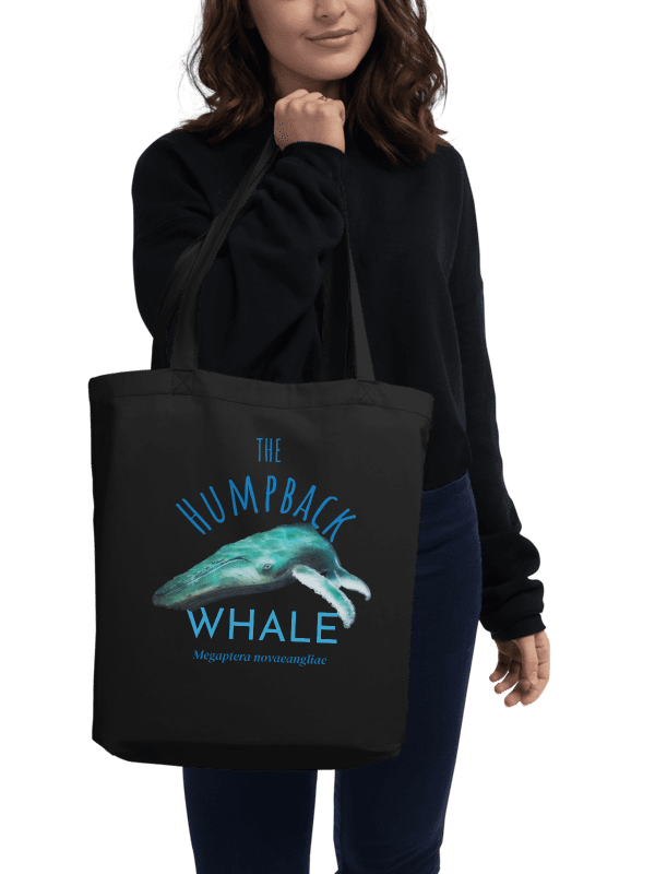 Deep Ocean Dream: Humpback Whale Tote Bag product image (2)