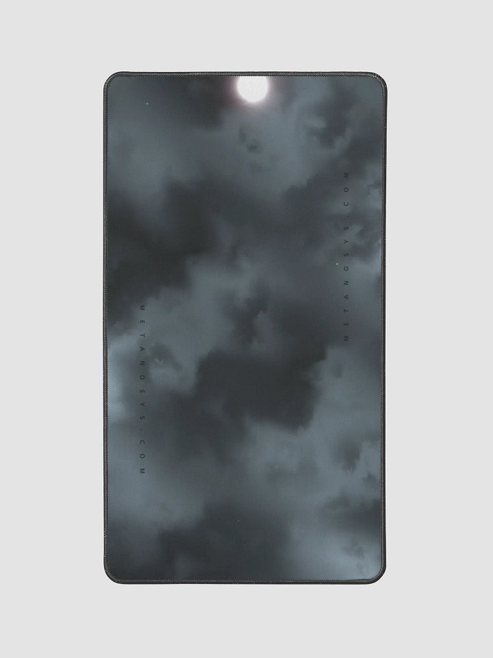 Gray Sky Desk Mat 12x22 product image (1)