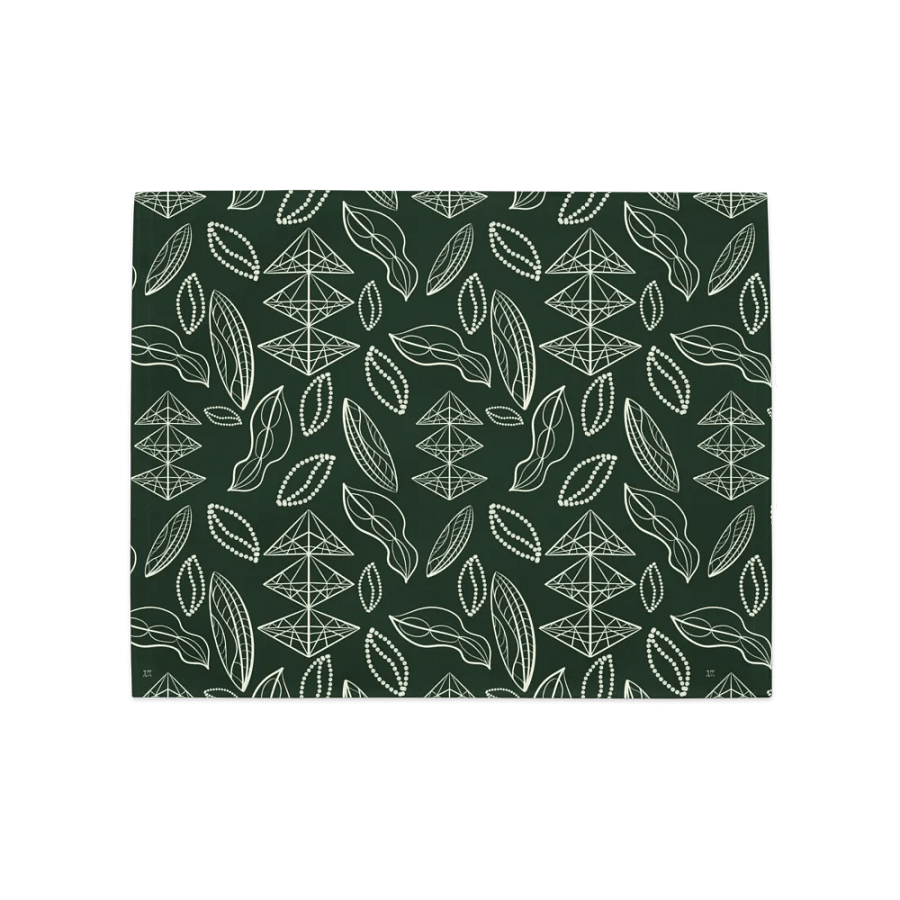 El Yunque Brew Bliss: Green Coffee Bean Tribal Placemats product image (5)