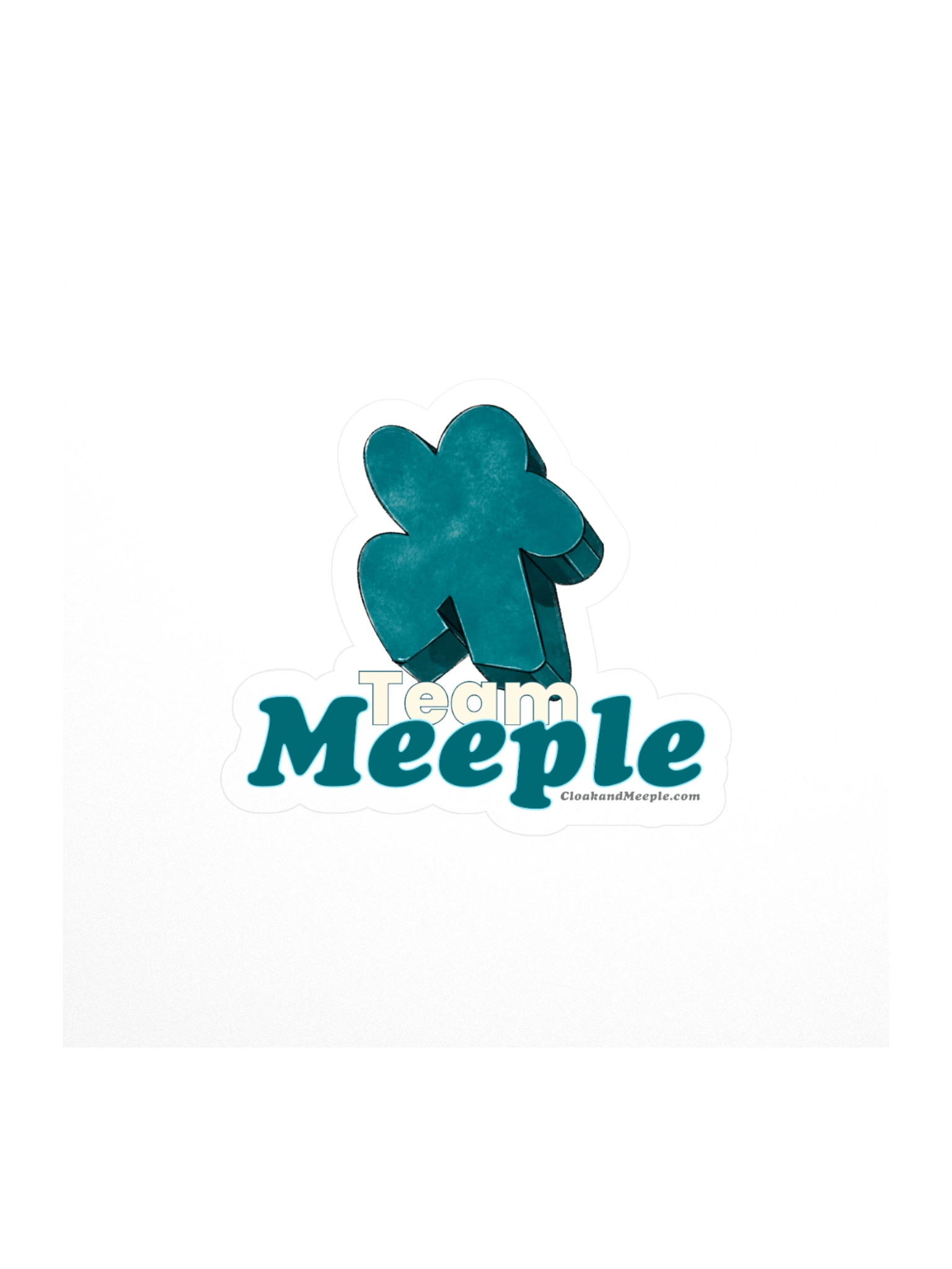 Team Meeple Kiss Cut Stickers product image (1)