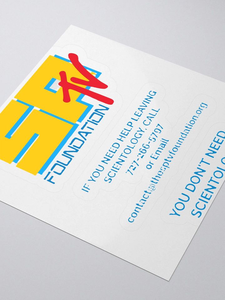 SPtv Foundation Sticker product image (1)