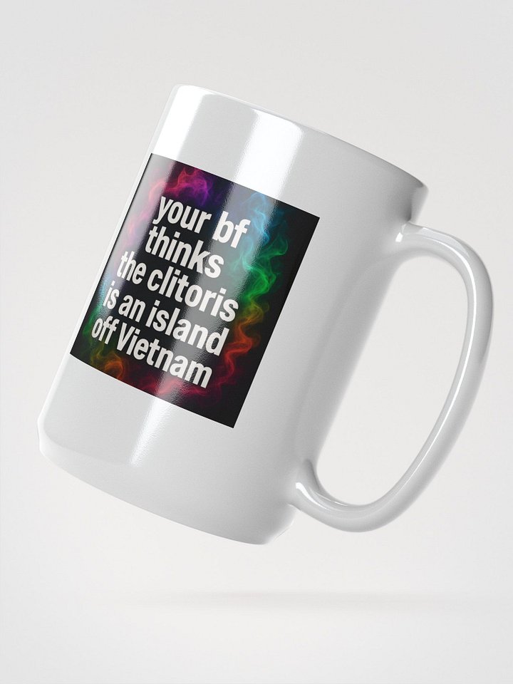 TFP Logo White Glossy Mug product image (2)
