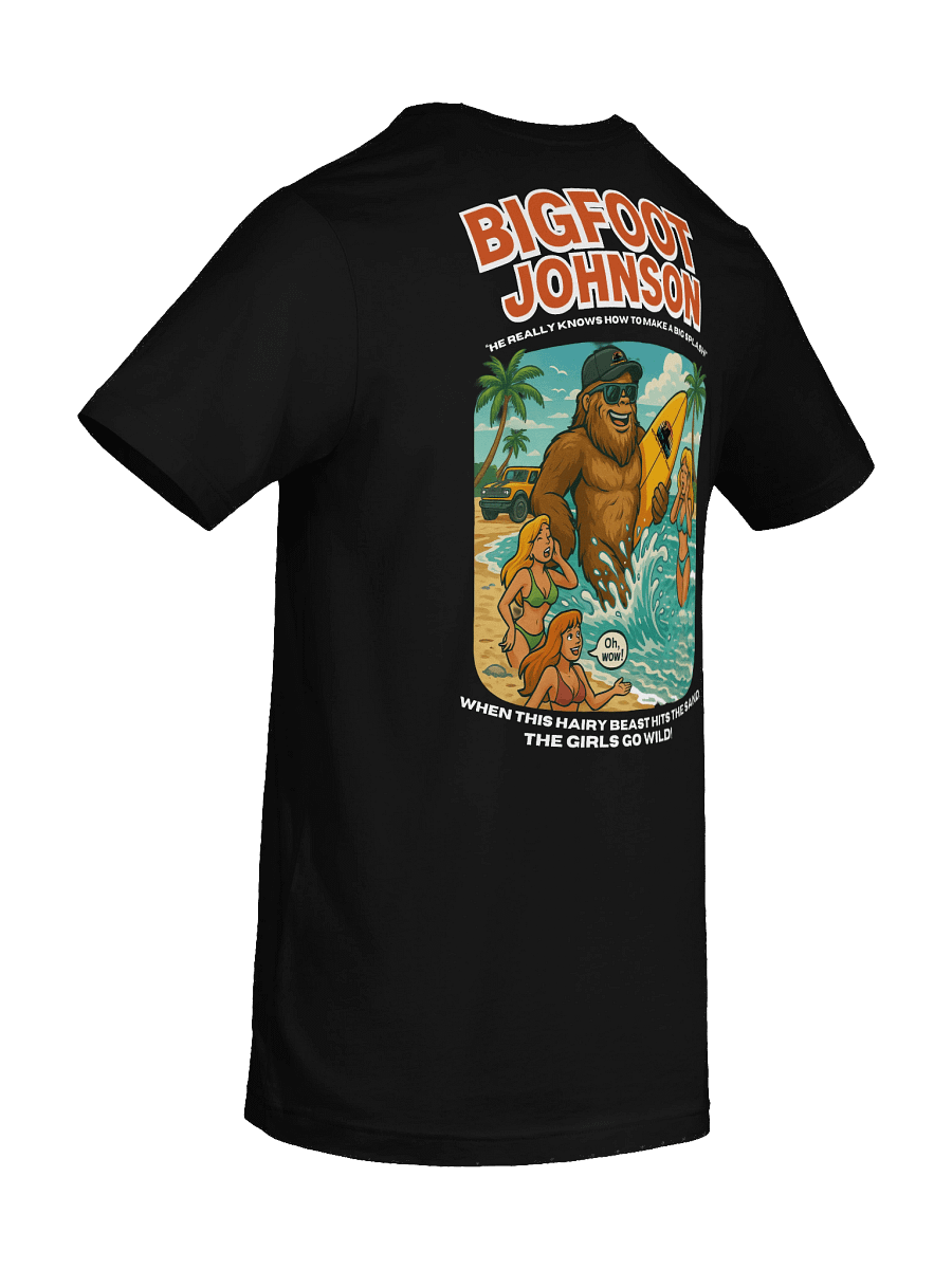 Bigfoot Johnson Big Splash Tee (Black) product image (10)