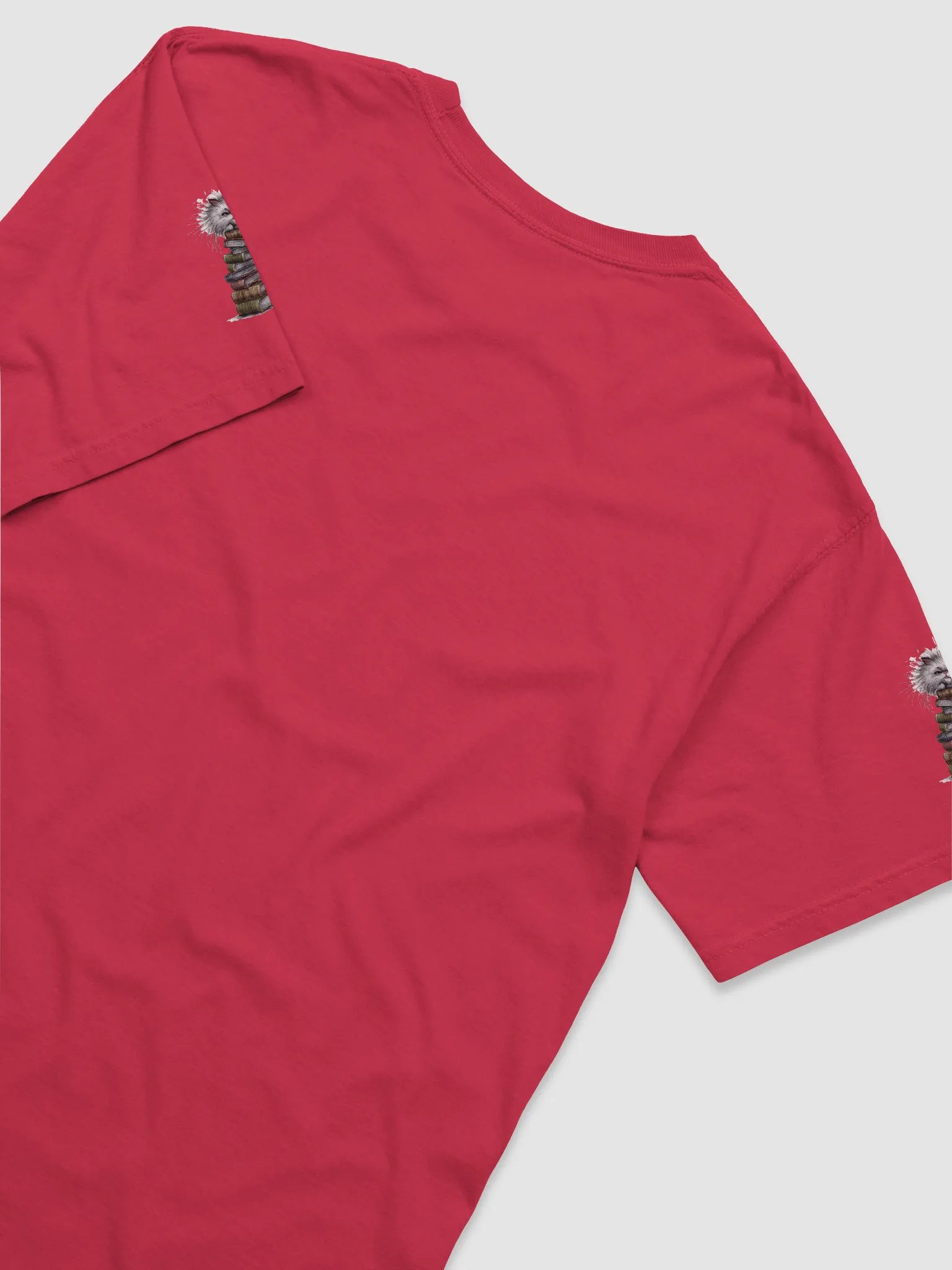 Bookworm Cat Comfort Tee product image (18)