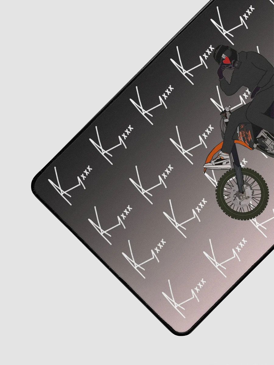 Signature backdrop w/ Heart-hand on Bike Front and Center L product image (3)
