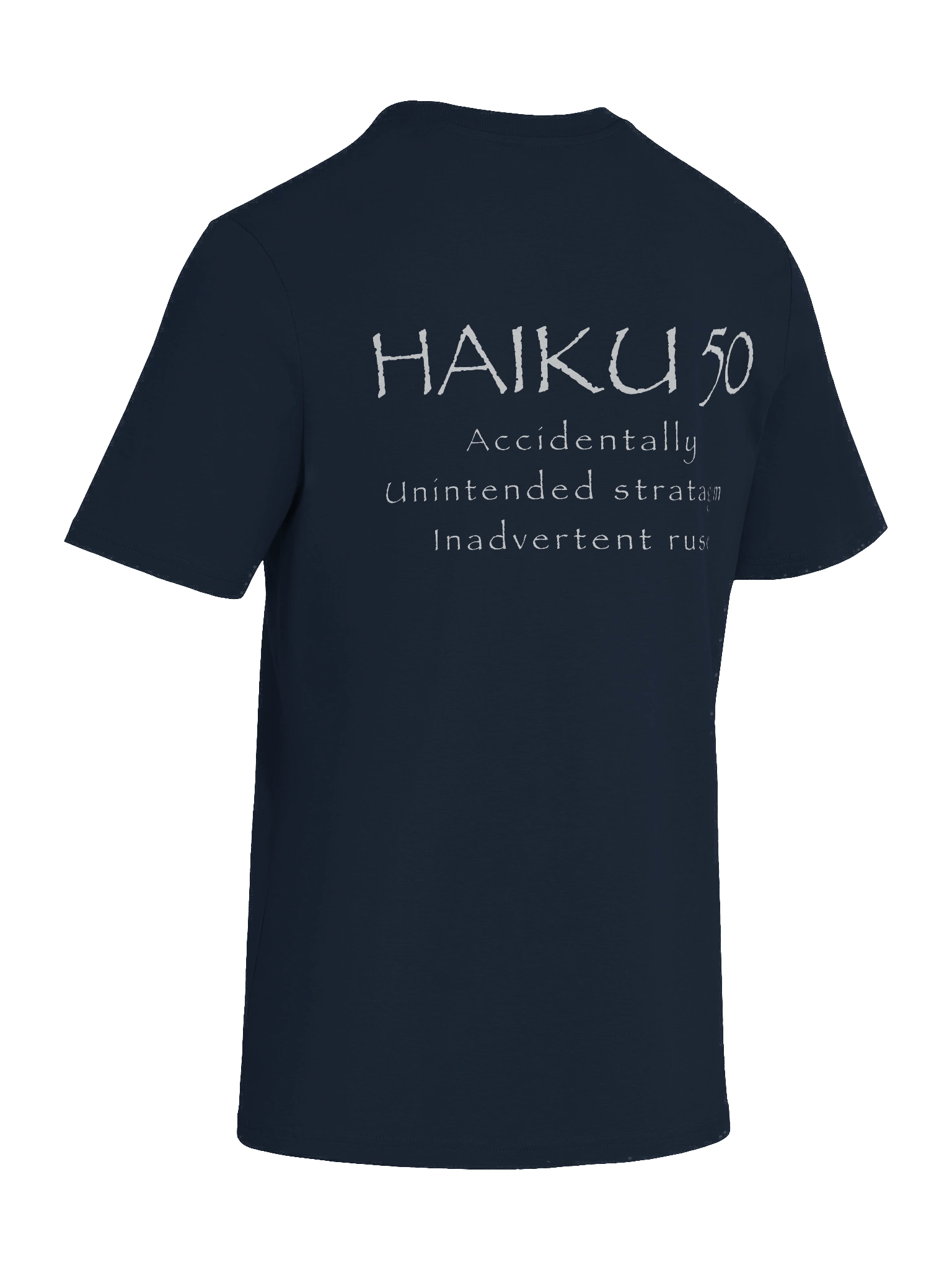 HAIKU 50 UNISEX ORGANIC TEE product image (32)