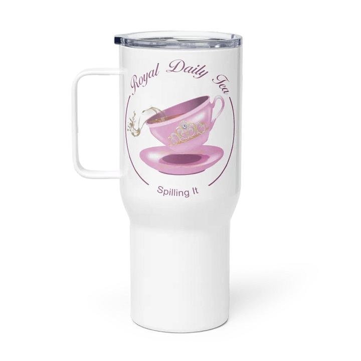 Royal Daily Tea Travel Tumbler White product image (1)