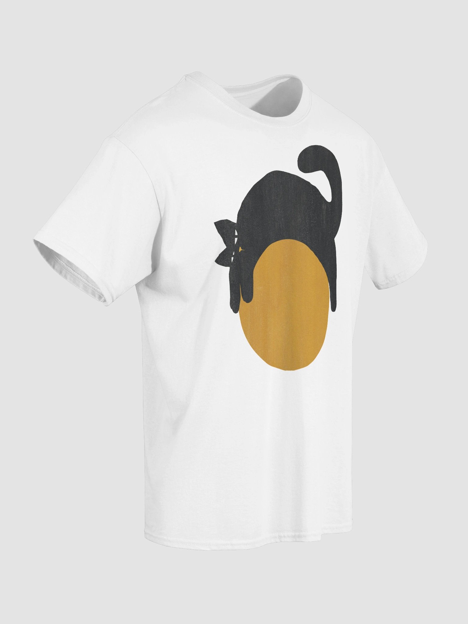 Lazy cat on a ball graphic T-Shirt product image (84)