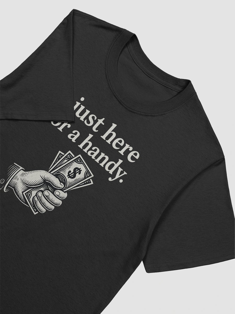 Just Here for a Handy Premium Mens T-Shirt product image (42)