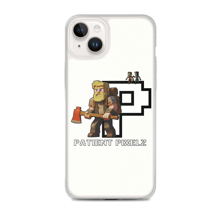 Patient PixelZ P Logo iPhone® MagSafe® Case (White) product image (1)