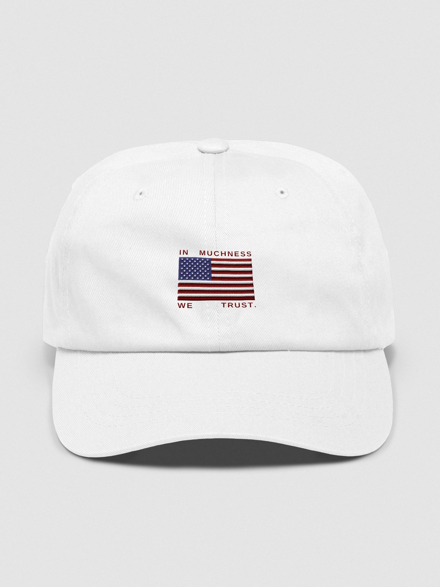LIMTED EDITION: In Muchness We Trust dad hat product image (1)