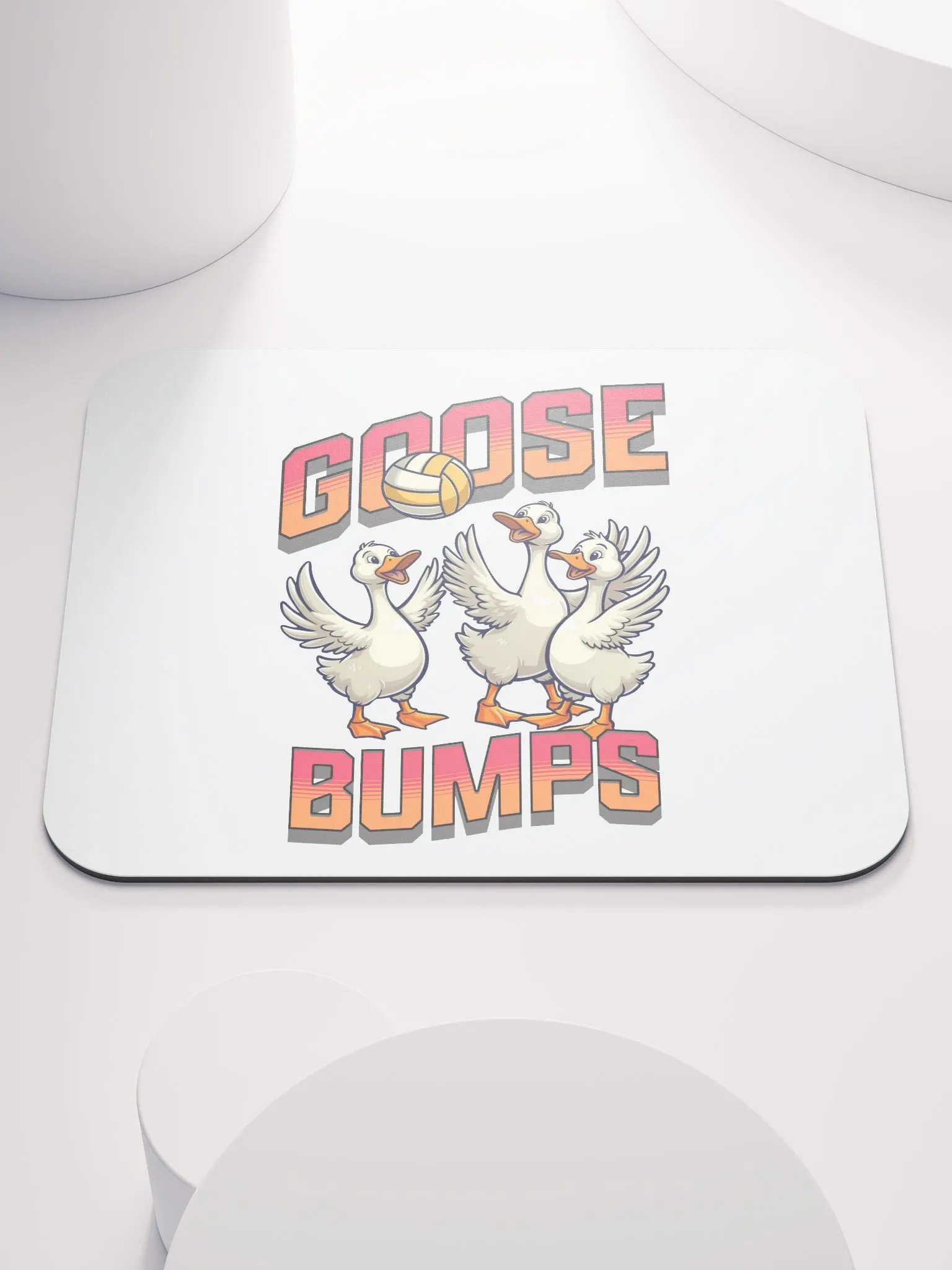 Goose Bumps Volleyball Mouse Pad product image (1)