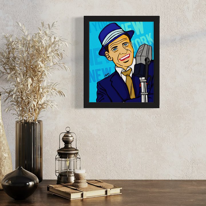 ICON SERIES - Frank (Framed Matte Print) product image (2)
