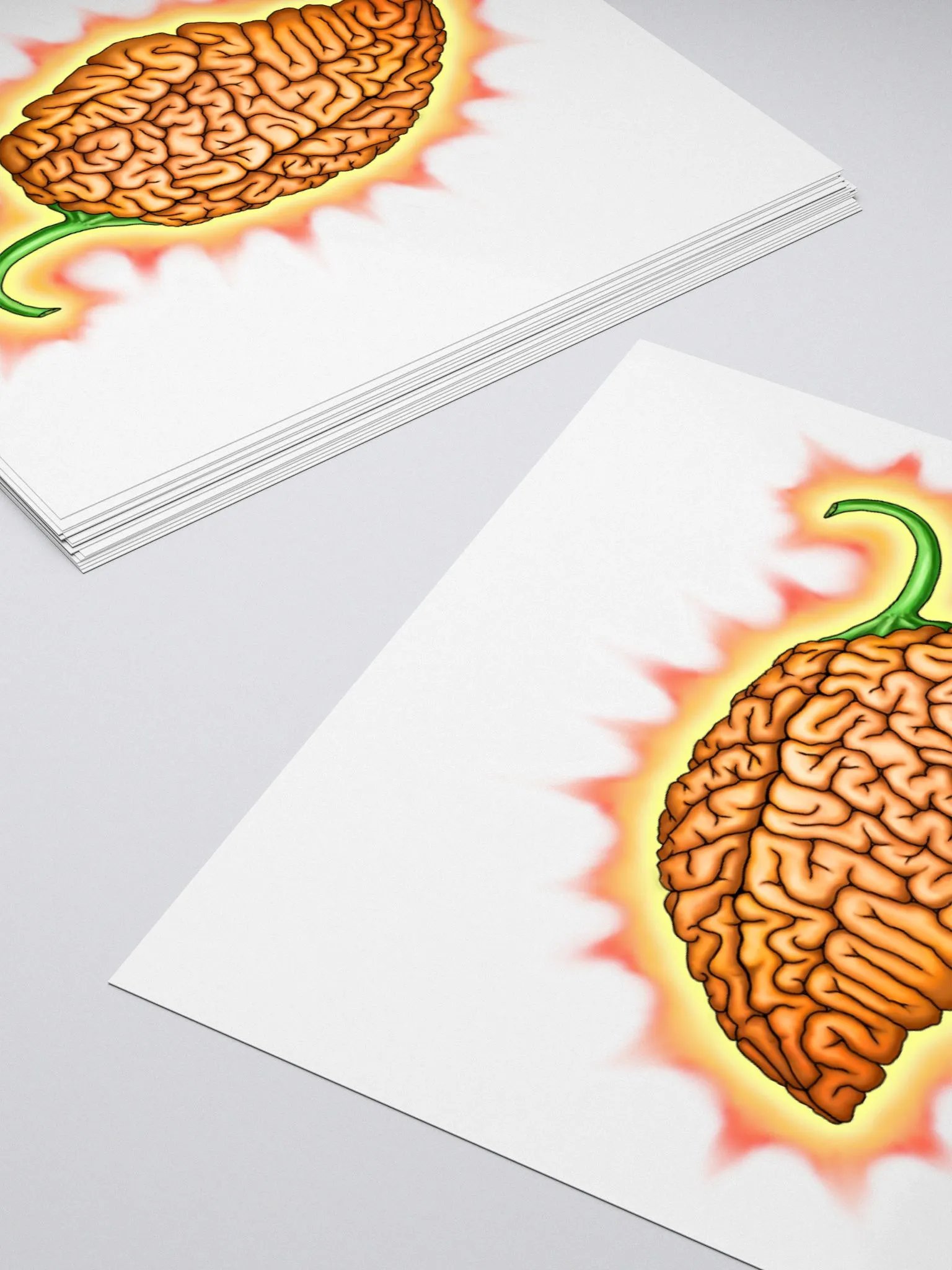 Neurospicy Sticker (Just the brain) product image (4)