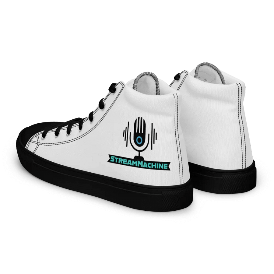 StreamMachine Women's High Top Canvas Shoes product image (4)