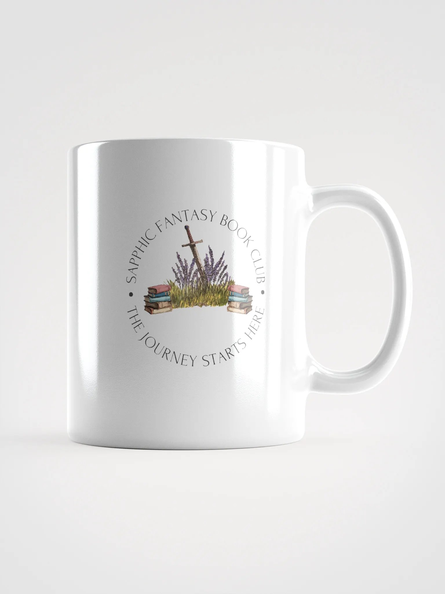 Sapphic Fantasy Book Club Mug product image (1)