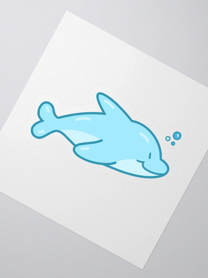 Dolphin sticker product image (2)