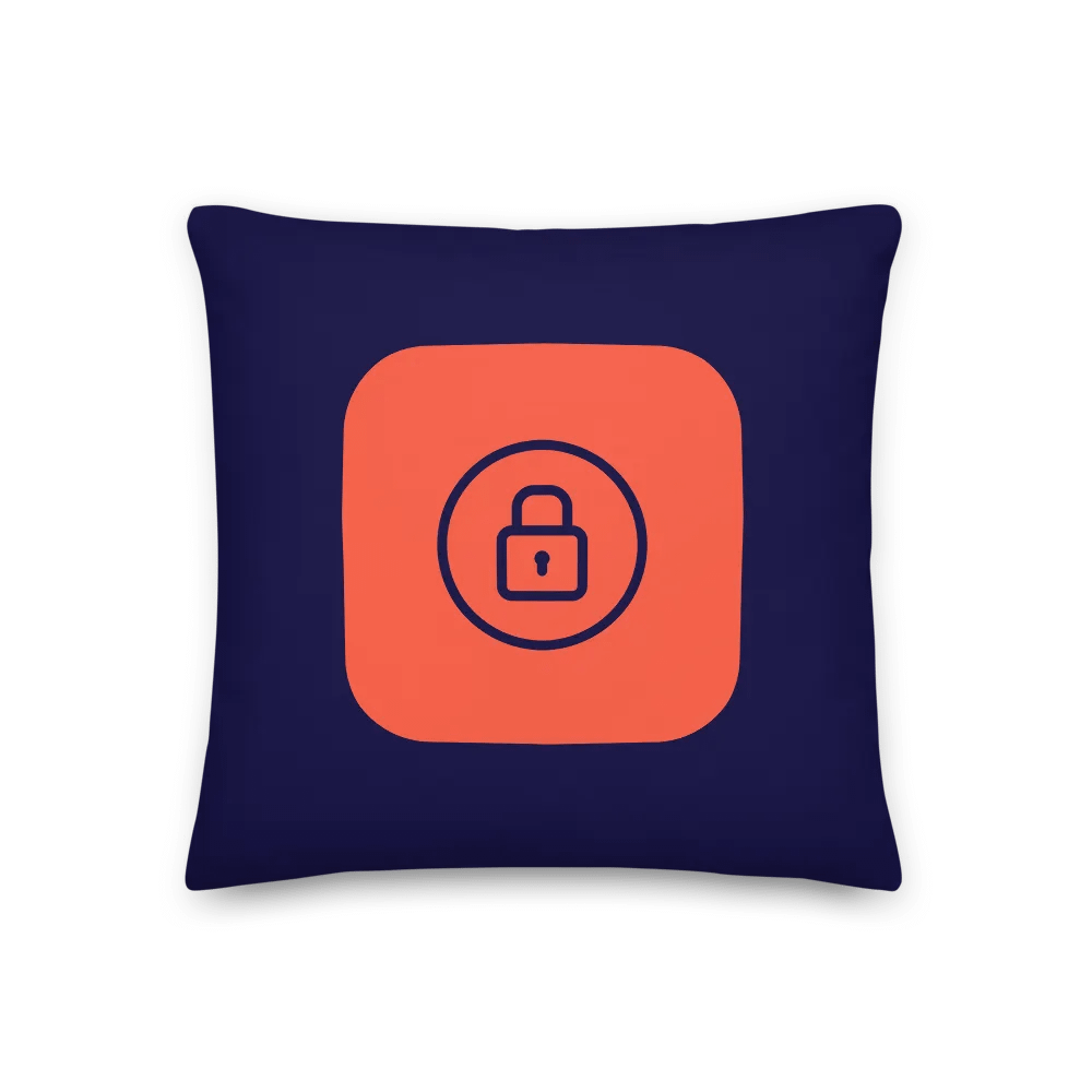 Lock / Unlock Icon Pillow product image (1)