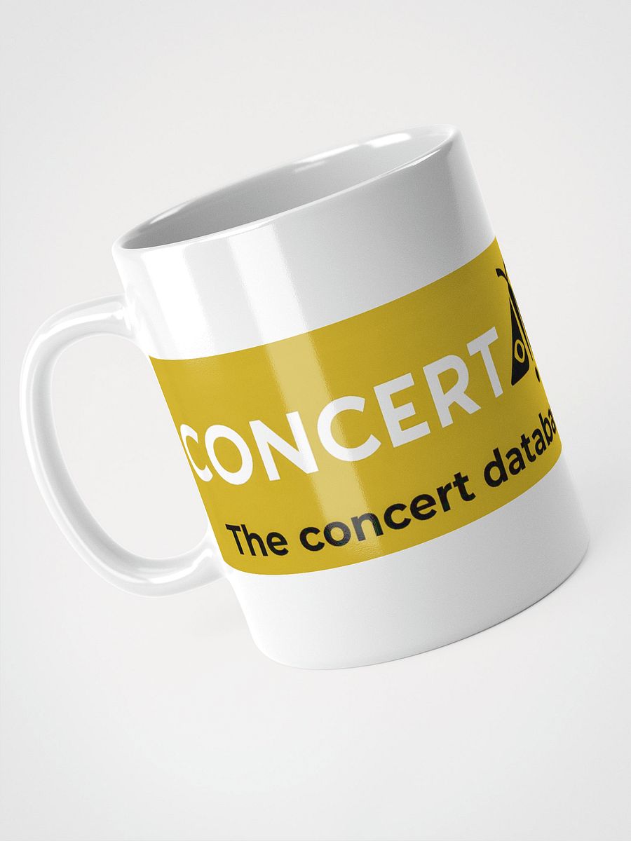 Concert Archives Mug (Yellow/White) product image (3)