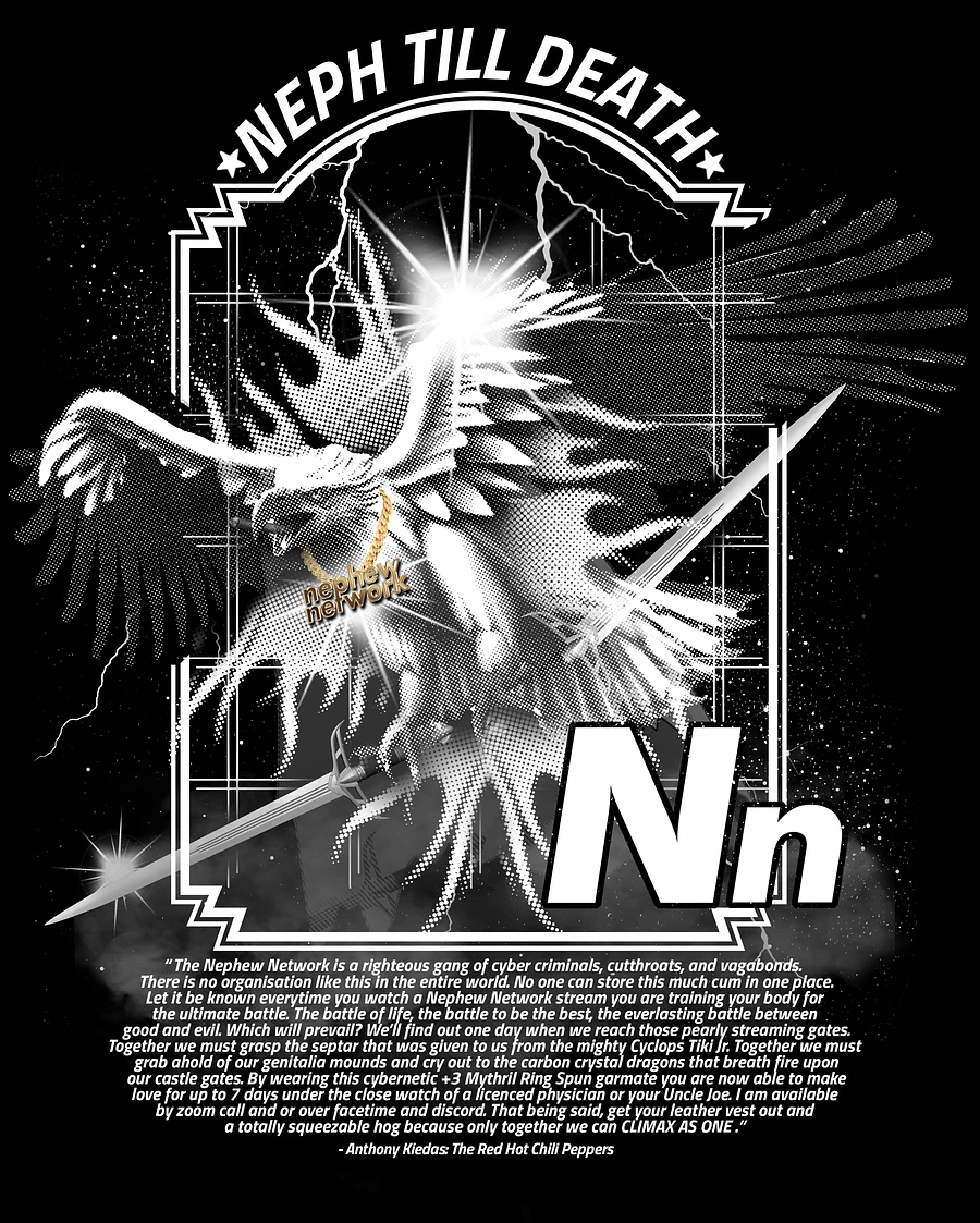 NEPH TILL DEATH SOARING EAGLE KINGS TEE FOR LOVERS AND POWER HOUSES product image (2)
