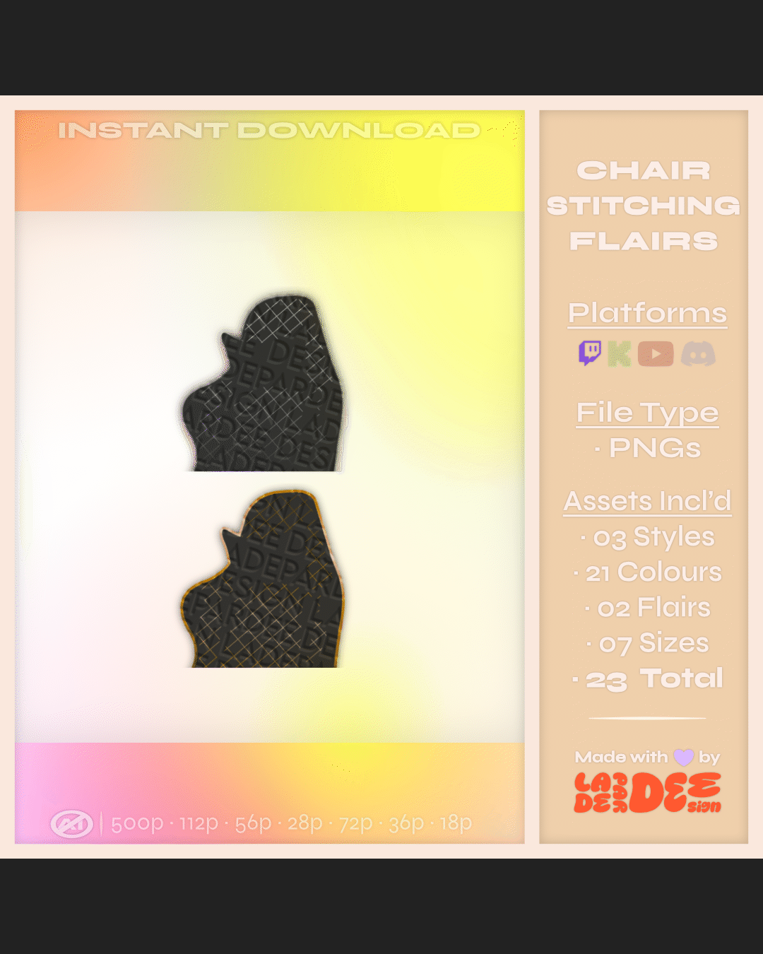 Game Chair Badges product image (4)