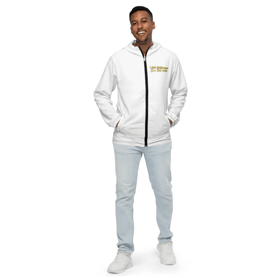 Limited Edition 1K Follower Celebration Windbreaker product image (1)
