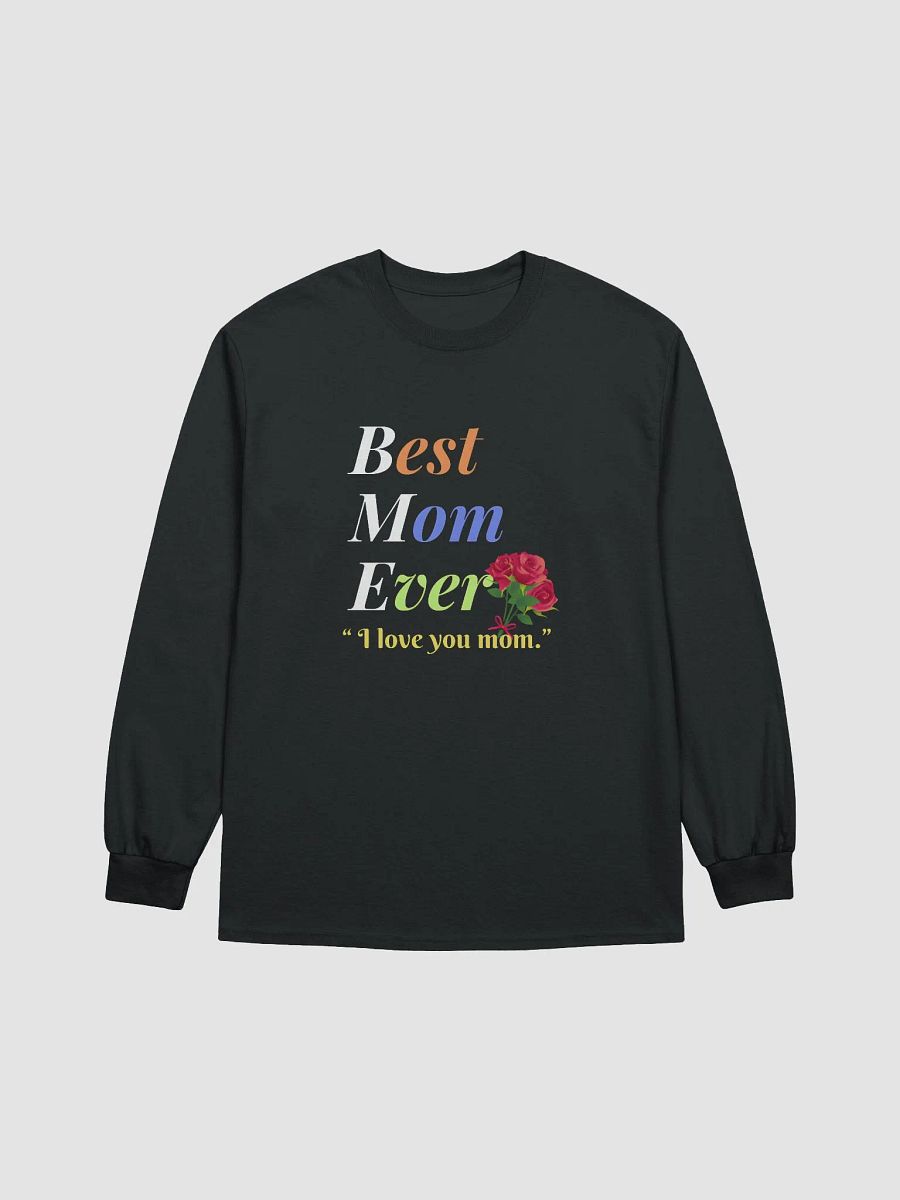 Best Mom Ever Gildan Ultra Cotton Long Sleeve T-Shirt product image (1)