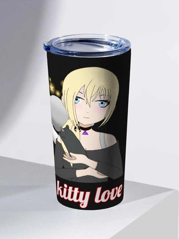 Moonlit Cat Love Tumbler product image (2)