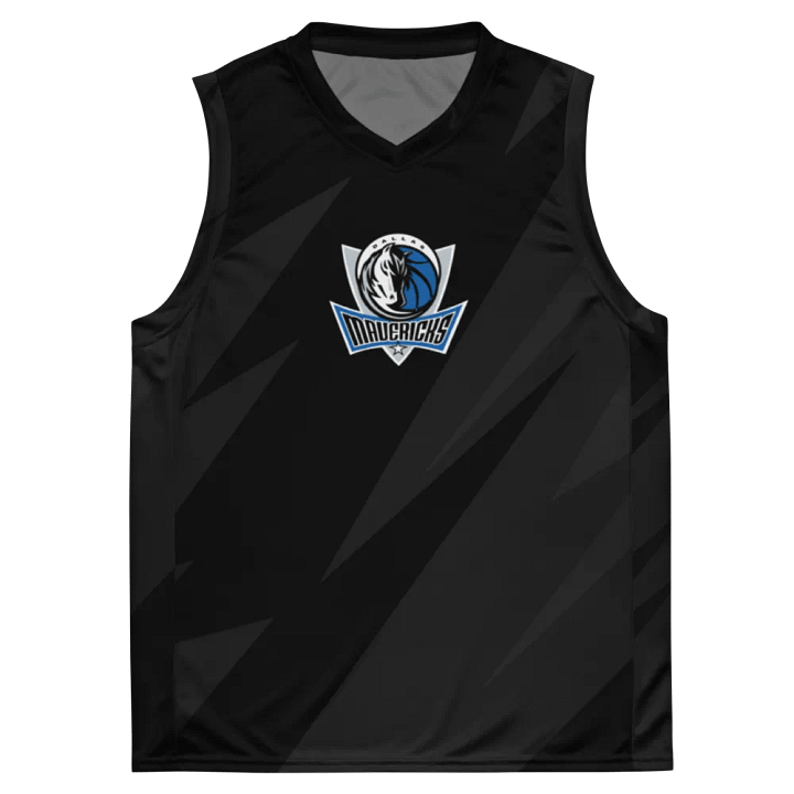 Mavericks Crest All-Over Basketball Jersey product image (2)