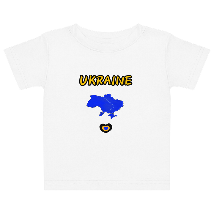 Ukrainian Love Map Baby T-Shirt product image (5)