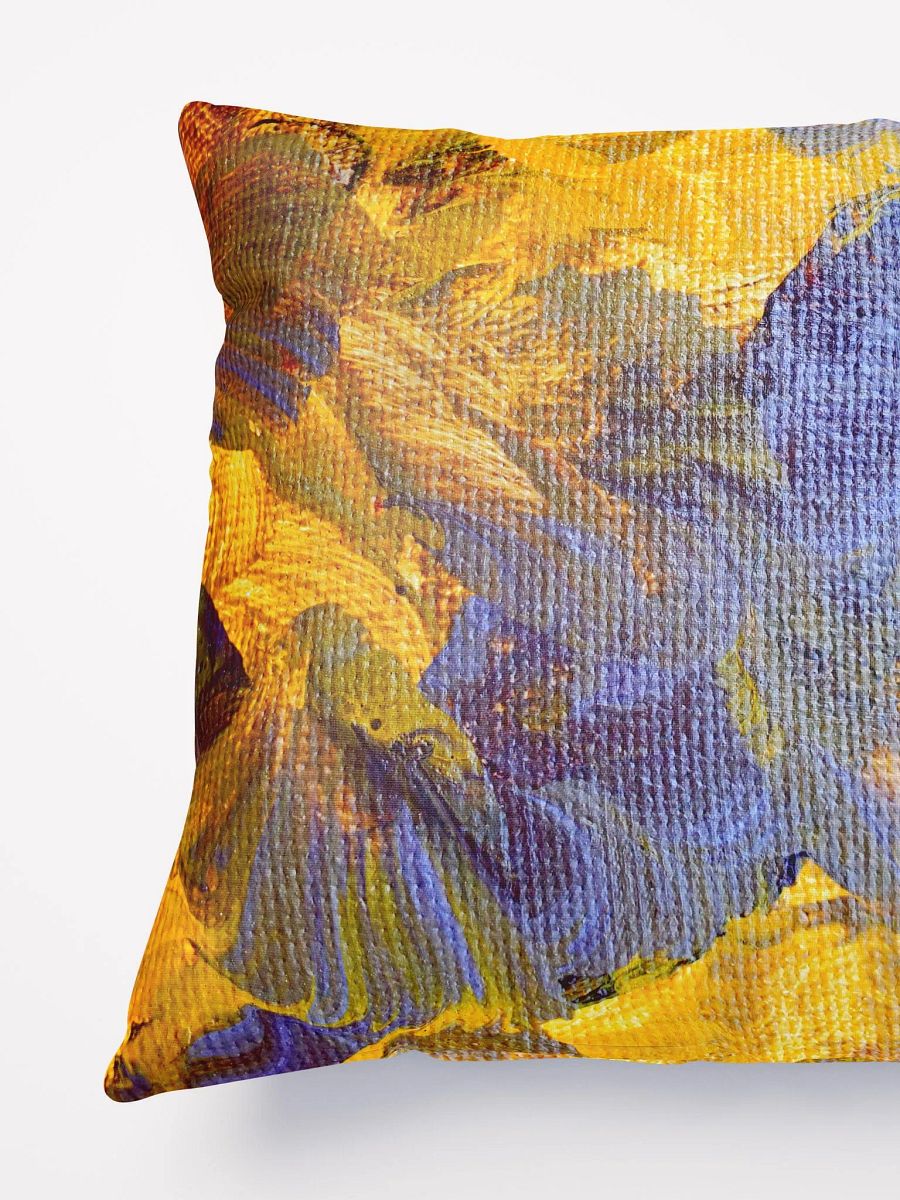 Retro Floral Abstract Throw Pillow product image (5)