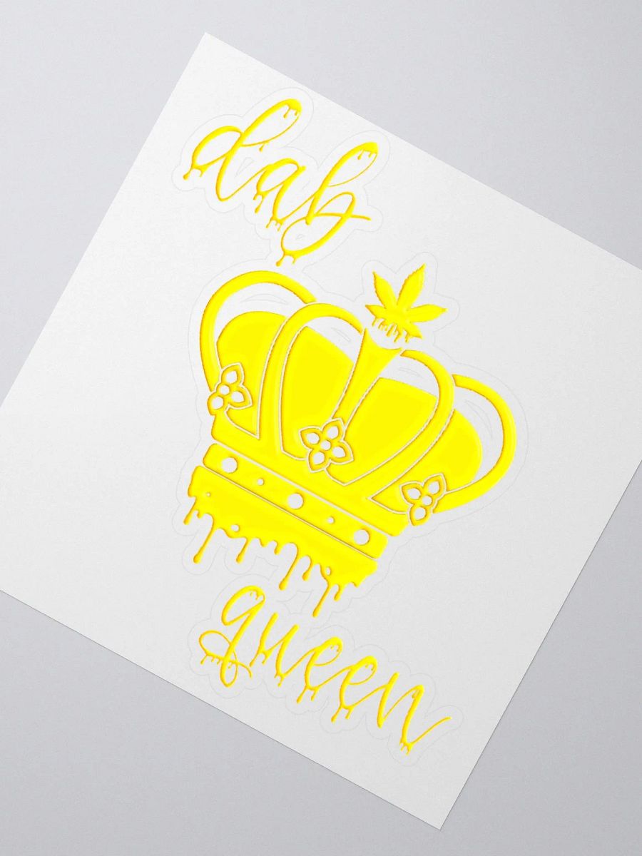 Dab Queen Kiss-Cut Sticker product image (2)
