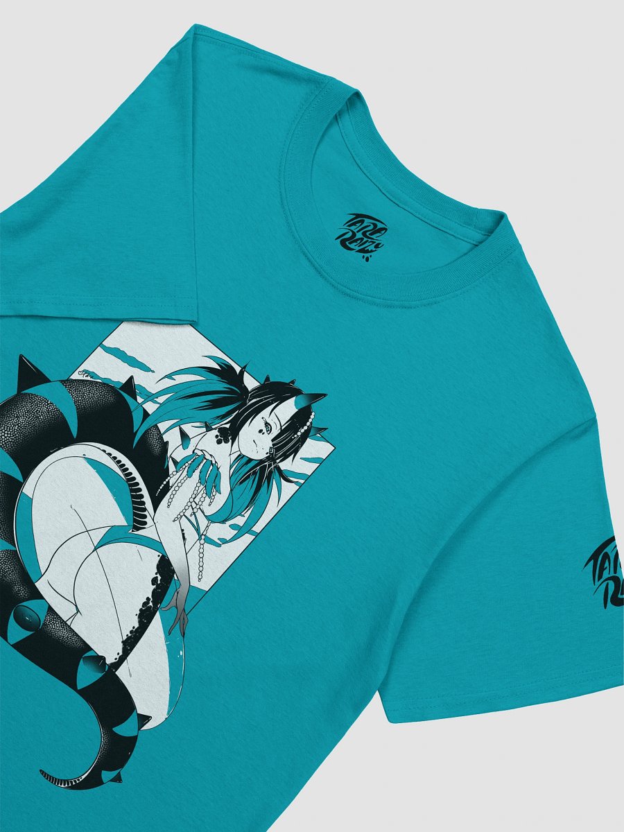 Hot Dino Girl Summer Soft Tee (B&W Ver.) product image (4)