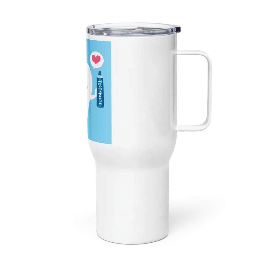 Happy Tooth Travel Mug with a Handle product image (4)