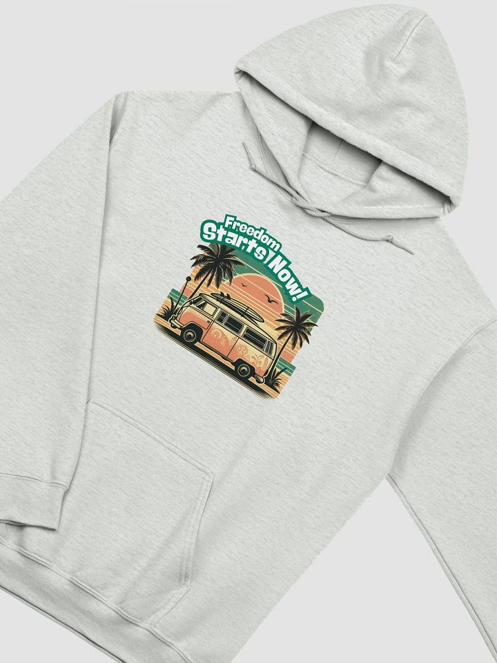 Sunset Surf Van Classic Hoodie |Ai Design product image (1)