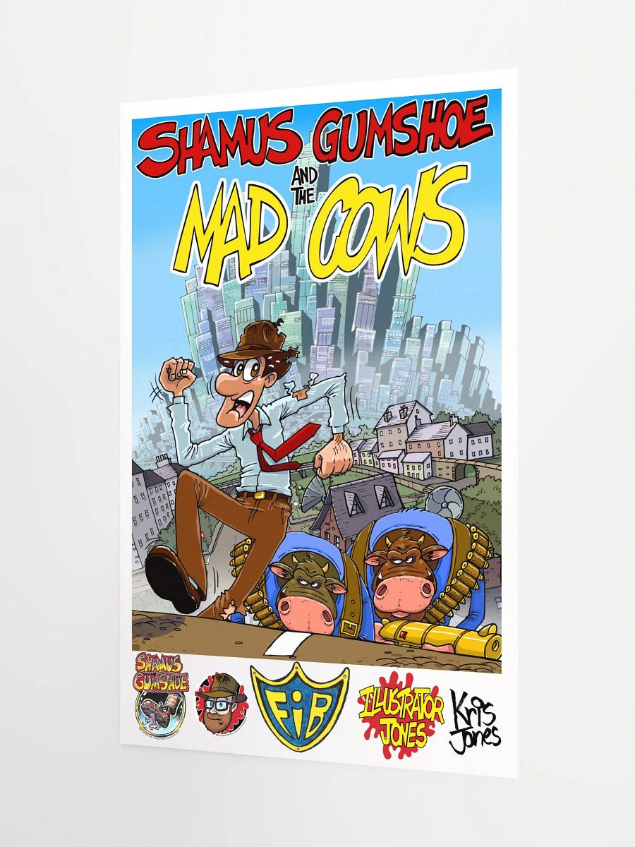 INVASION OF THE MAD COWS! POSTER product image (3)