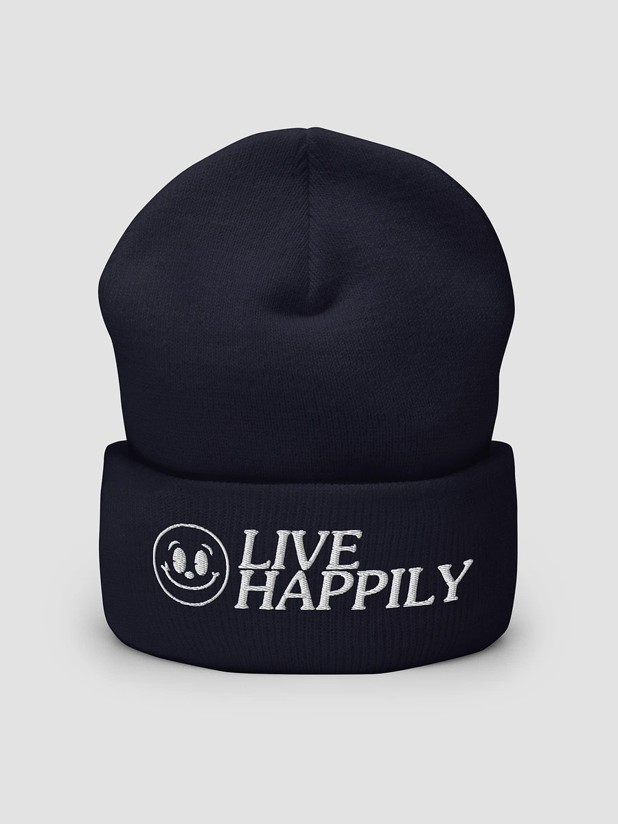 Live Happily Beanie product image (2)