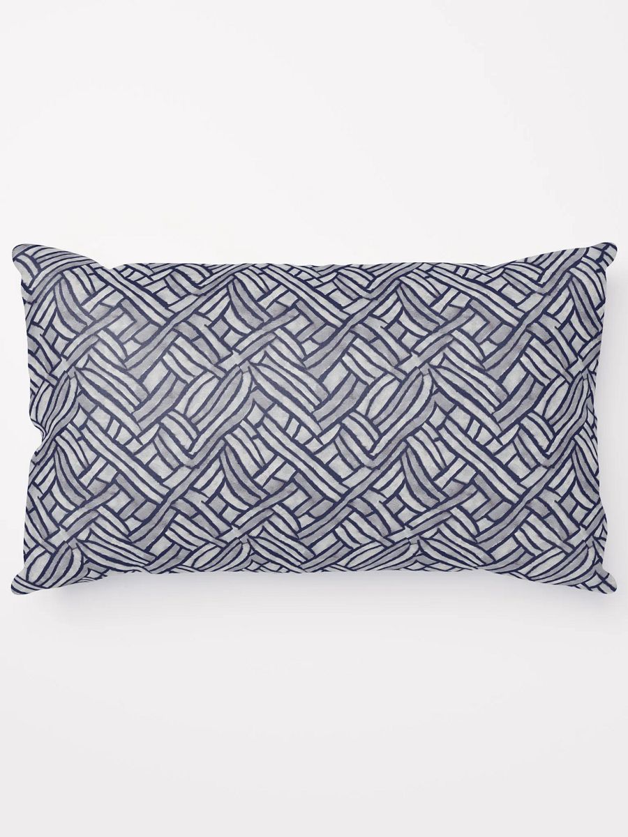 Grey Rectangles Pillow product image (13)