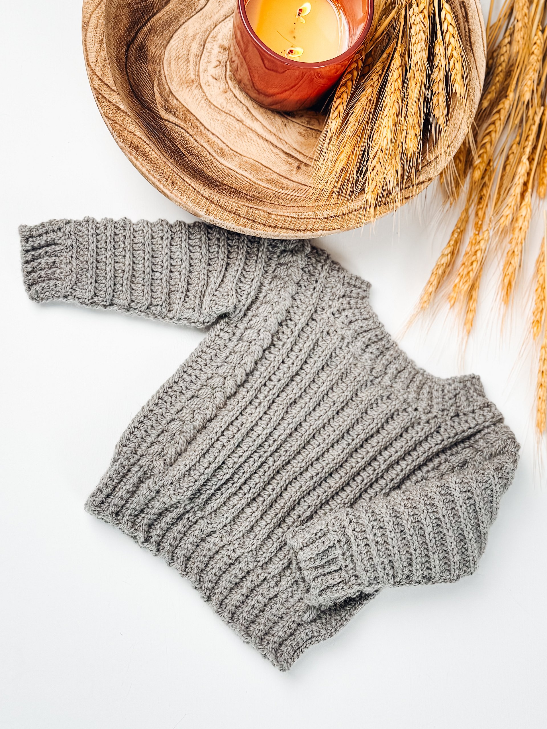 Easy Crochet Baby & Child Sweater (10 sizes) product image (5)