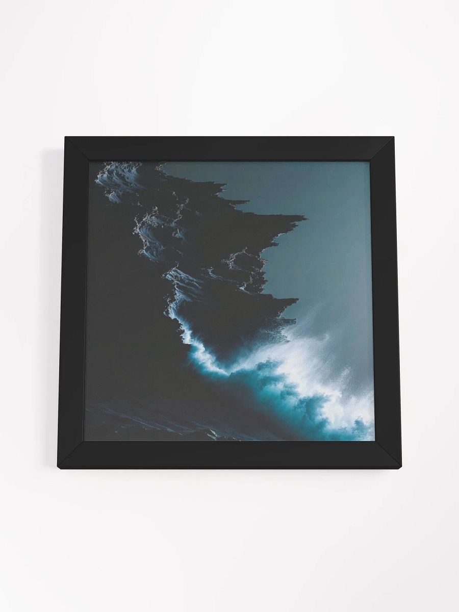 Tempestuous Wave Framed Print product image (35)