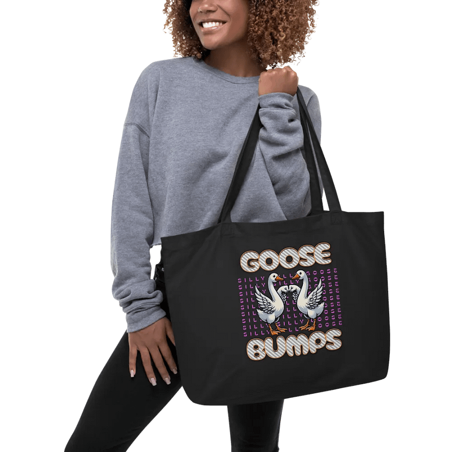 Goose Bumps Silly Organic Tote product image (5)