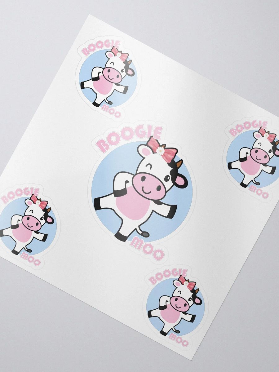 Boogie_Moo Kiss Cut Sticker product image (2)