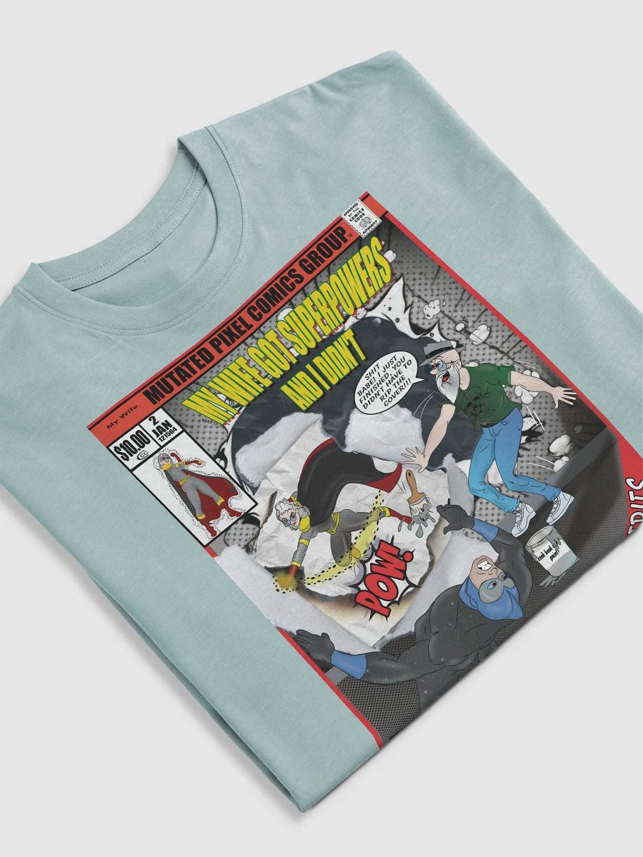 My Wife Got Superpowers and I Didn't Comic Tee product image (21)