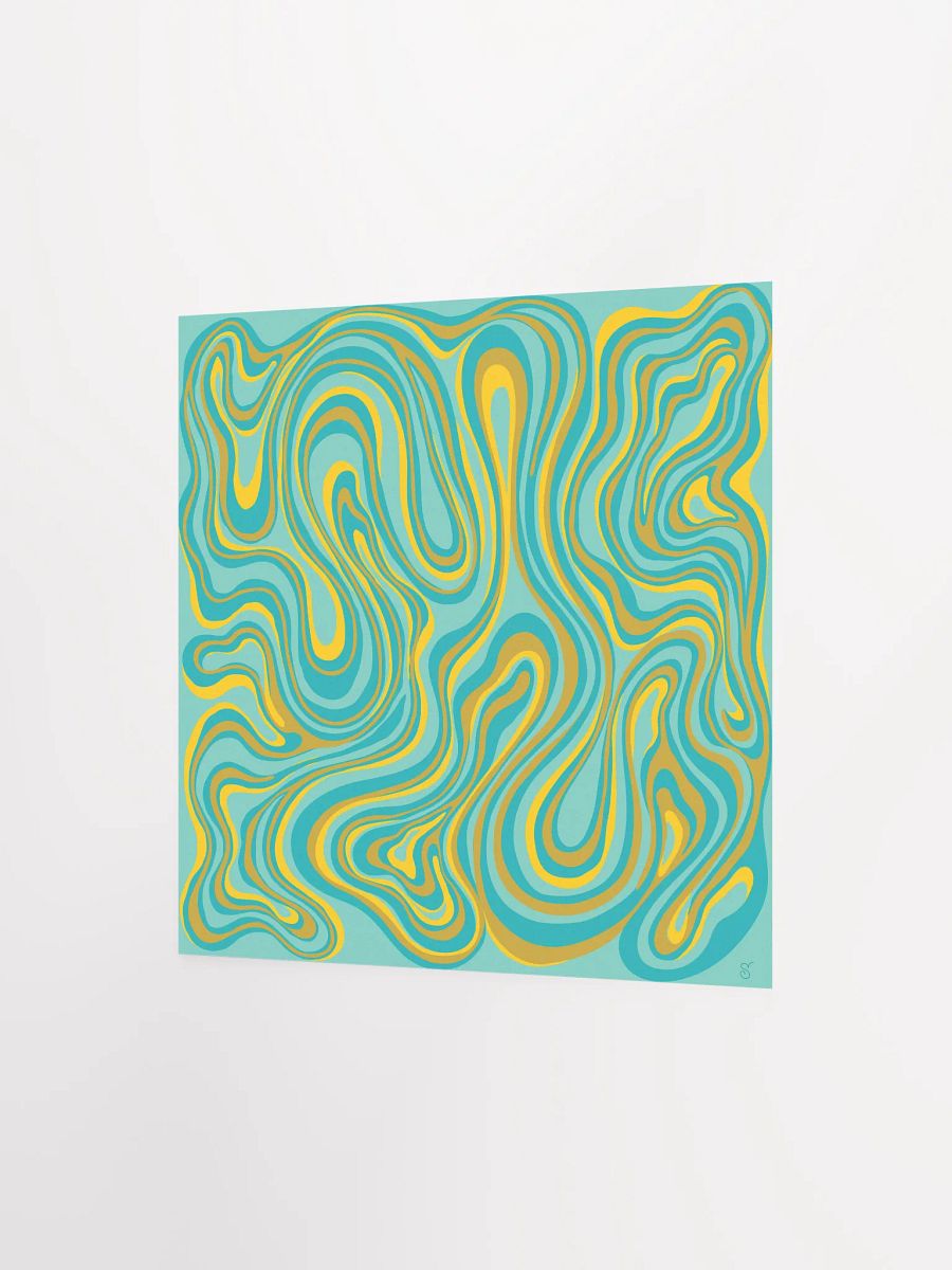 Fluid Harmony Enhanced Matte Poster - Stone No. 1 product image (2)